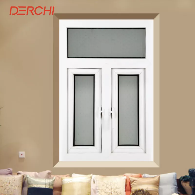 UPVC PVC Outward Casement Windows